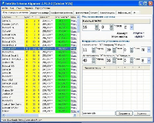 Satelite Program Guide